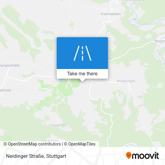 Карта Neidinger Straße