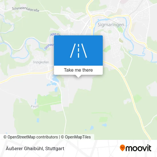 Карта Äußerer Ghaibühl