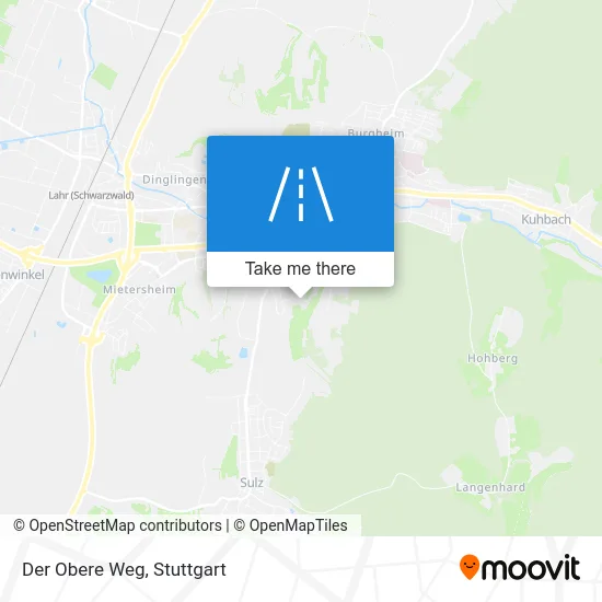 Карта Der Obere Weg