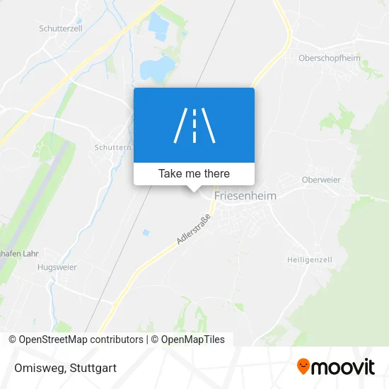 Карта Omisweg