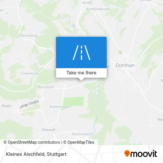 Карта Kleines Aischfeld