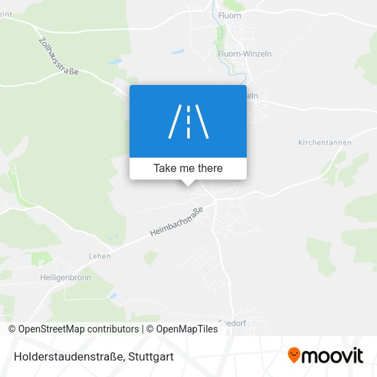 Holderstaudenstraße map