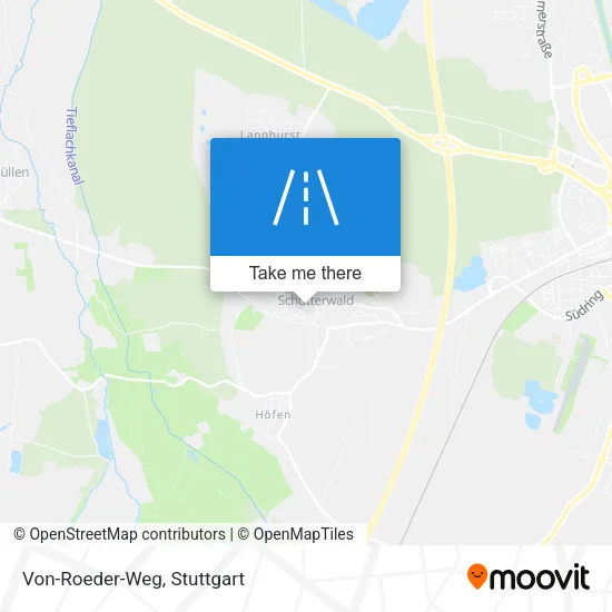 Карта Von-Roeder-Weg