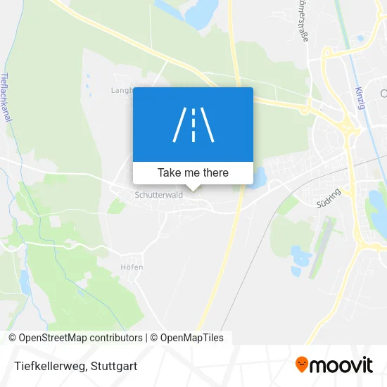 Карта Tiefkellerweg