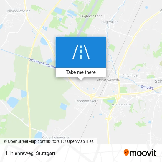 Карта Hinlehreweg
