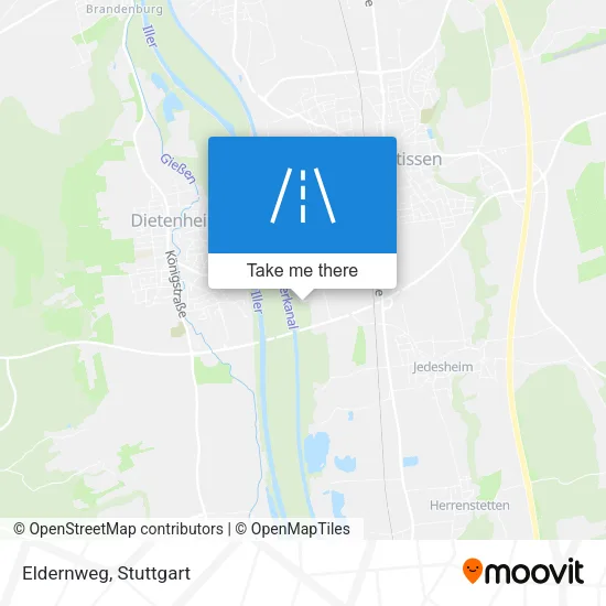 Карта Eldernweg