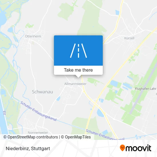Карта Niederbinz