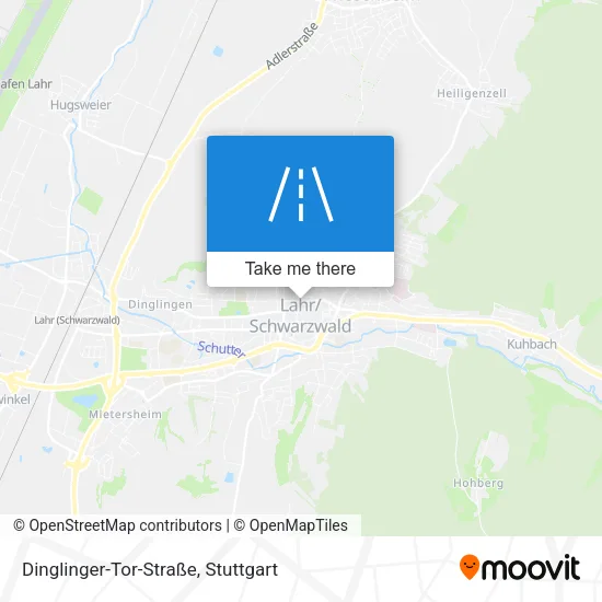Карта Dinglinger-Tor-Straße