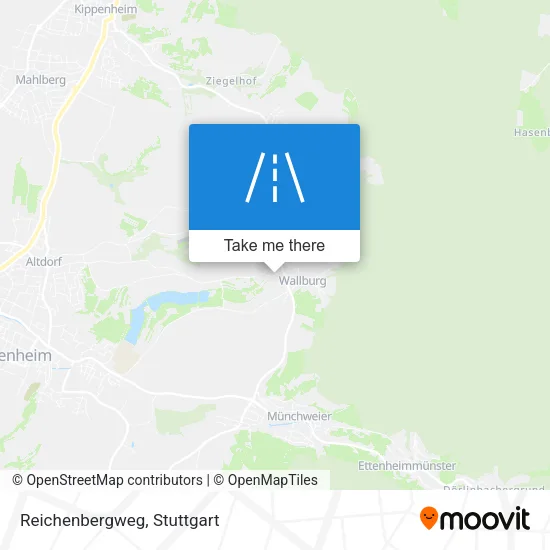 Карта Reichenbergweg