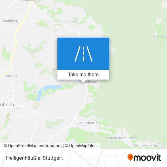 Heiligenhäußle map