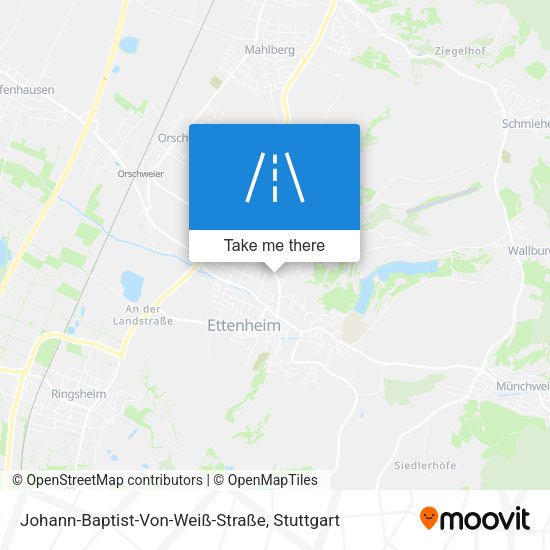 Johann-Baptist-Von-Weiß-Straße map