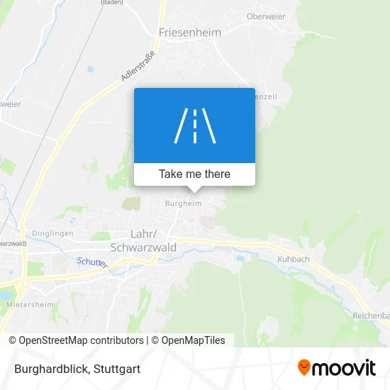 Карта Burghardblick