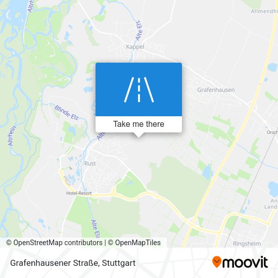 Grafenhausener Straße map