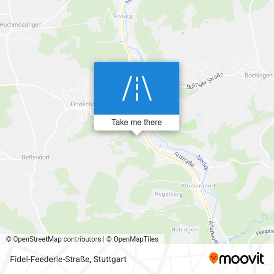 Fidel-Feederle-Straße map
