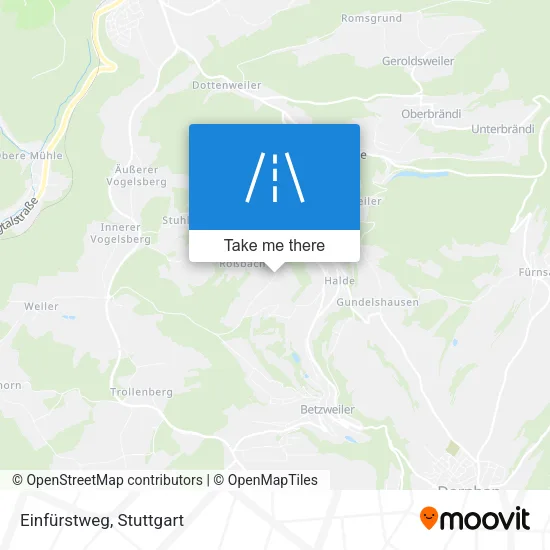 Einfürstweg map