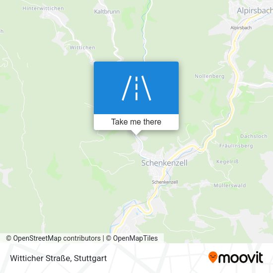 Witticher Straße map