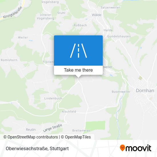 Oberwiesachstraße map