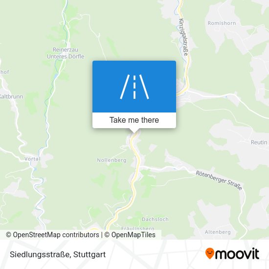 Siedlungsstraße map