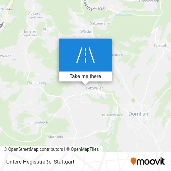 Карта Untere Hegisstraße