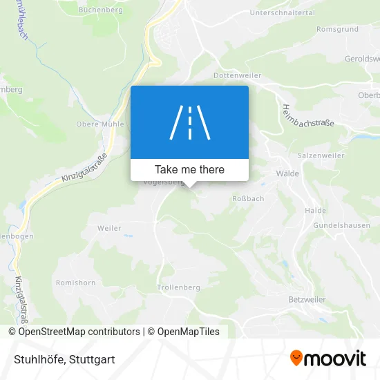 Карта Stuhlhöfe