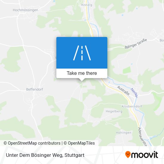 Unter Dem Bösinger Weg map