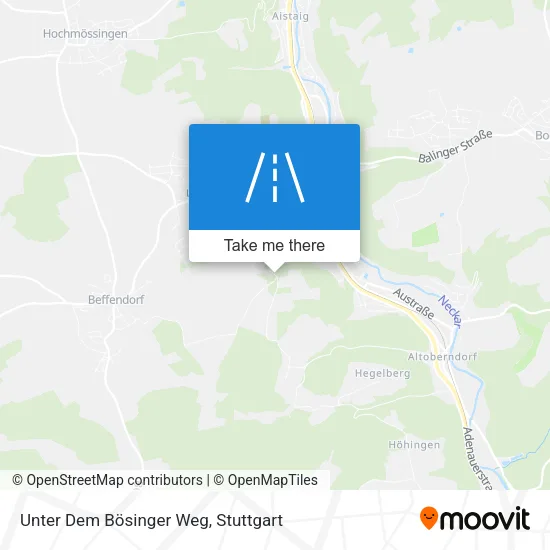 Карта Unter Dem Bösinger Weg