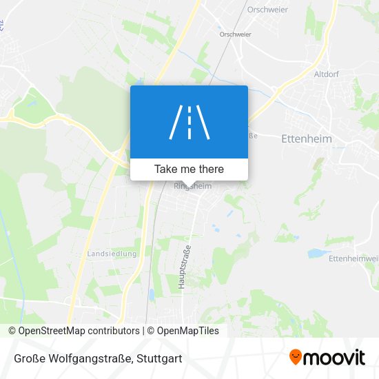 Große Wolfgangstraße map