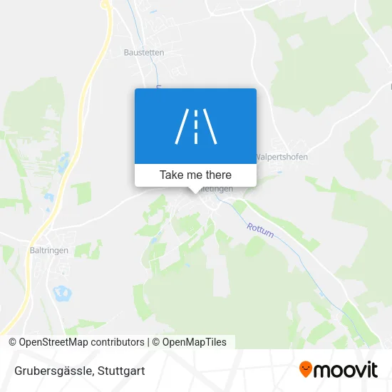 Карта Grubersgässle
