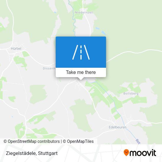 Карта Ziegelstädele