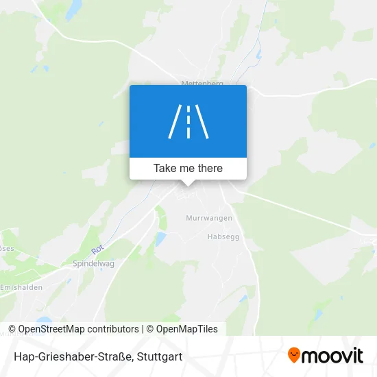 Hap-Grieshaber-Straße map