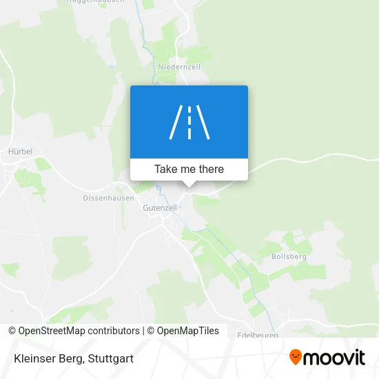 Карта Kleinser Berg