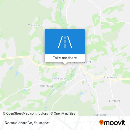 Карта Romualdstraße