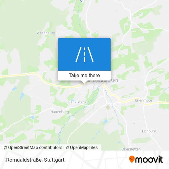 Карта Romualdstraße
