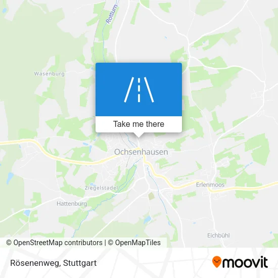 Карта Rösenenweg
