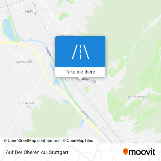 Карта Auf Der Oberen Au
