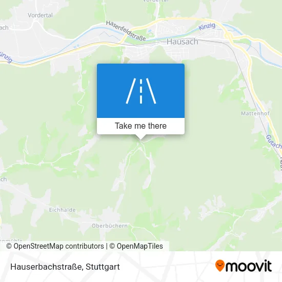 Карта Hauserbachstraße