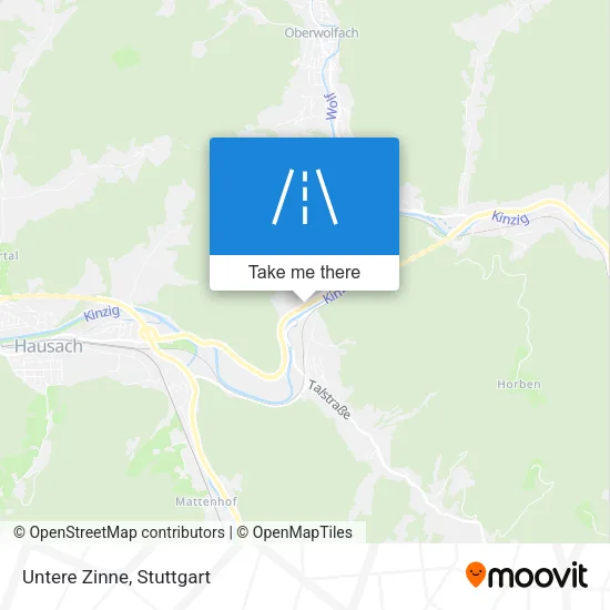 Карта Untere Zinne