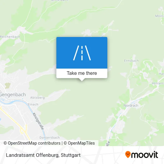 Карта Landratsamt Offenburg