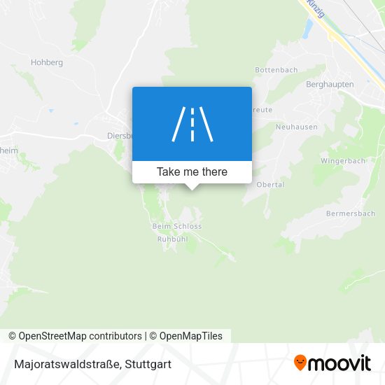 Majoratswaldstraße map