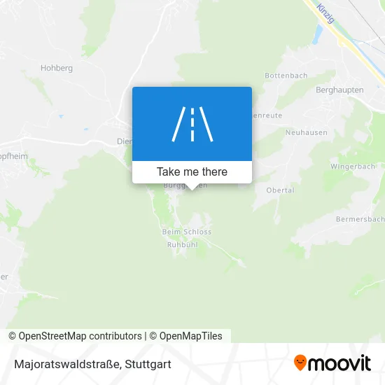 Карта Majoratswaldstraße