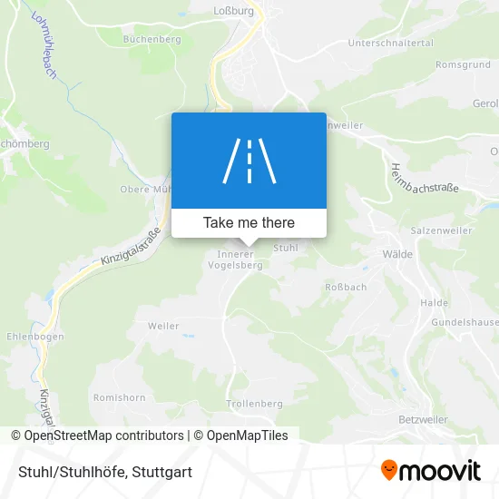 Карта Stuhl/Stuhlhöfe