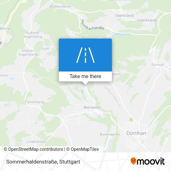 Sommerhaldenstraße map