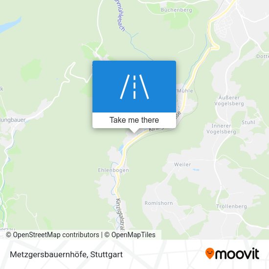 Metzgersbauernhöfe map