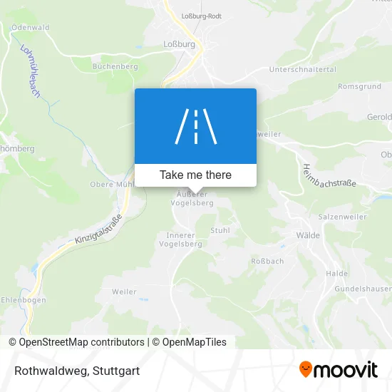 Карта Rothwaldweg
