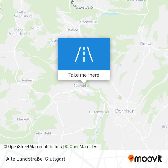 Alte Landstraße map