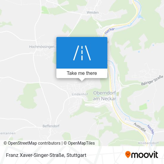 Franz Xaver-Singer-Straße map
