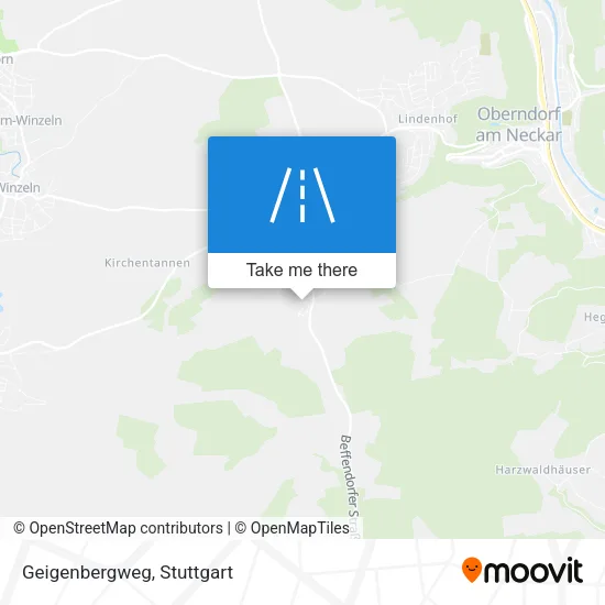 Карта Geigenbergweg