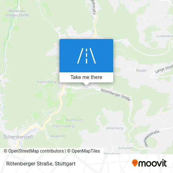 Rötenberger Straße map