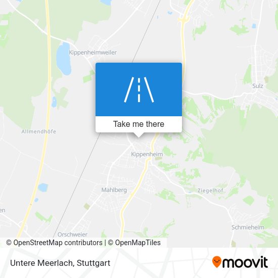 Карта Untere Meerlach