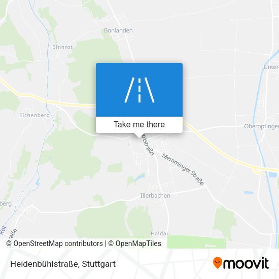Heidenbühlstraße map